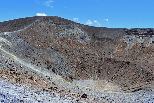 Vulcano, Krater des Gran Cratere, Äolisches Archipel