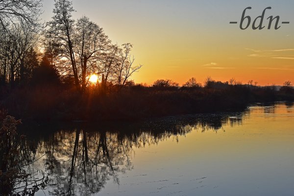 Abendstimmung im Ampertal