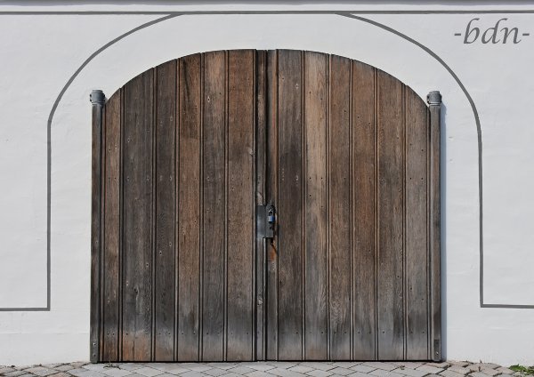 Tor eines historischen Stadels
