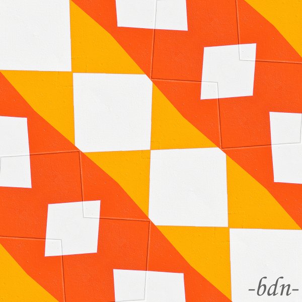 Dreiecke und Rauten diagonal