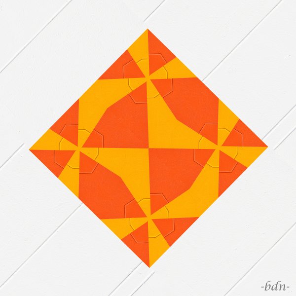 Collage Bunt auf Weiß 3