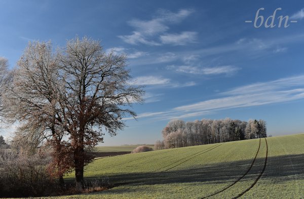 Winterspaziergang von den Toren Moosburgs