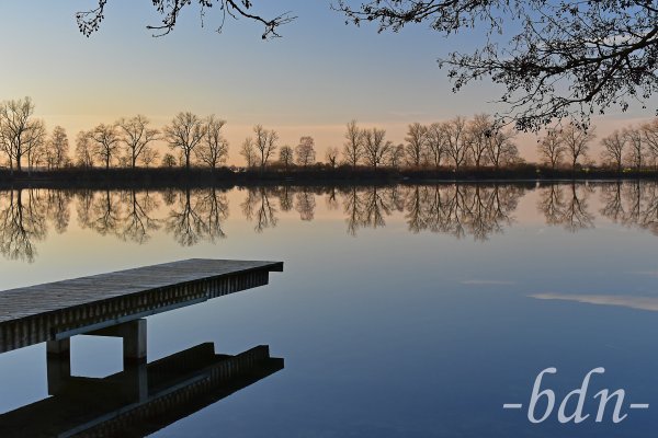 Abendstille am Thenner See