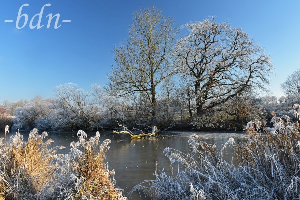 Frost im Ampertal