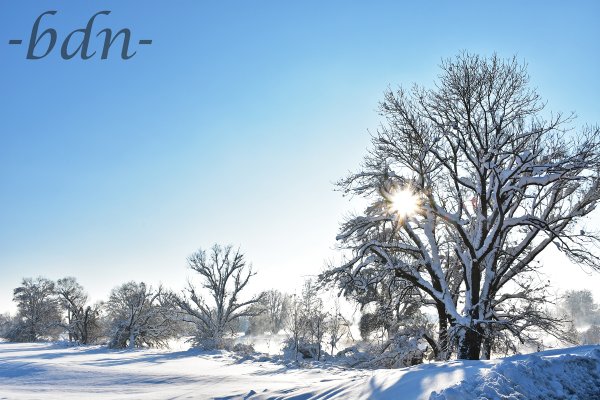 Wintereinbruch an der Amper
