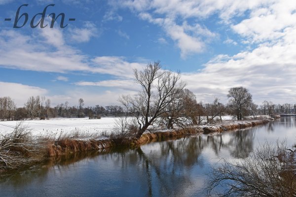 Wintereinbruch im Ampertal