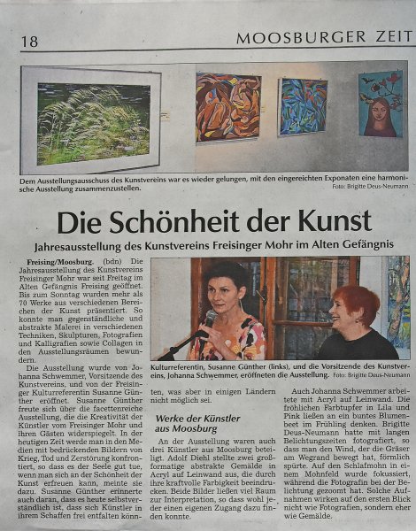 Moosburger Zeitung vom 23. Oktober 2023