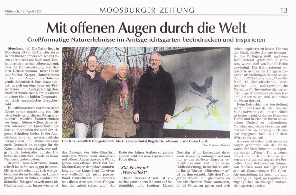 Moosburger Zeitung vom 12. April 2023