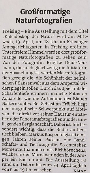 Freisinger SZ vom 7. April 2022