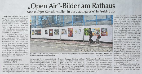 Moosburger Zeitung vom 20. August 2021