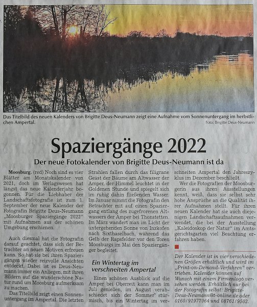 Moosburger Zeitung vom 8. September 2021