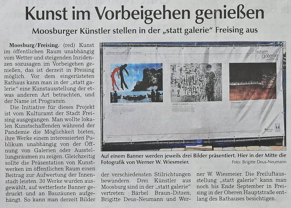 Moosburger Zeitung vom 19. August 2021