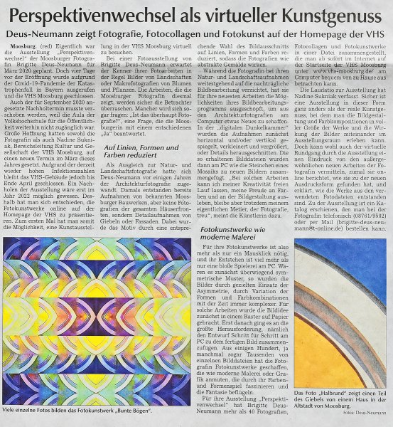 Moosburger Zeitung vom 18. März 2021