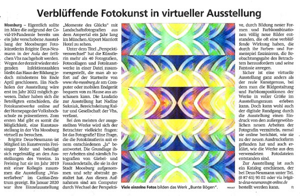 Freisinger Tagblatt vom 19. März 2021