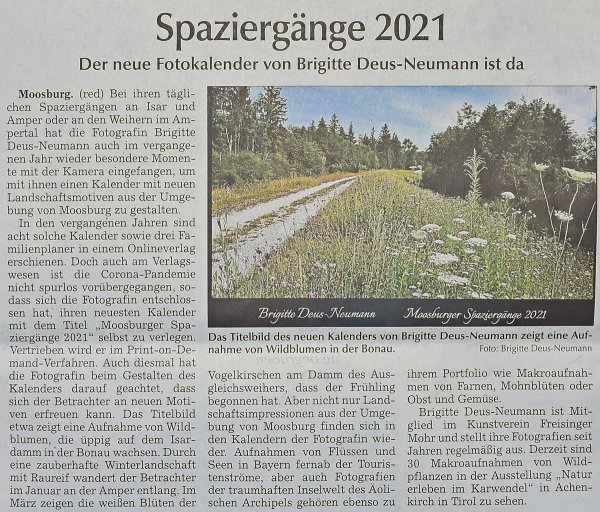 Moosburger Zeitung vom 14. Oktober 2020