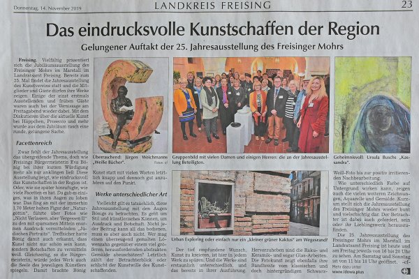 Moosburger Zeitung vom 14. November 2019