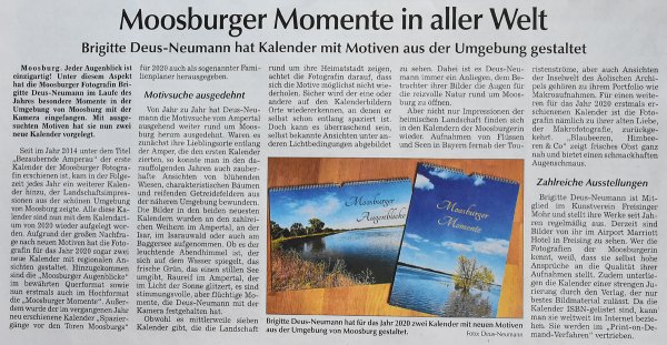 Moosburger Zeitung vom 28. August 2019