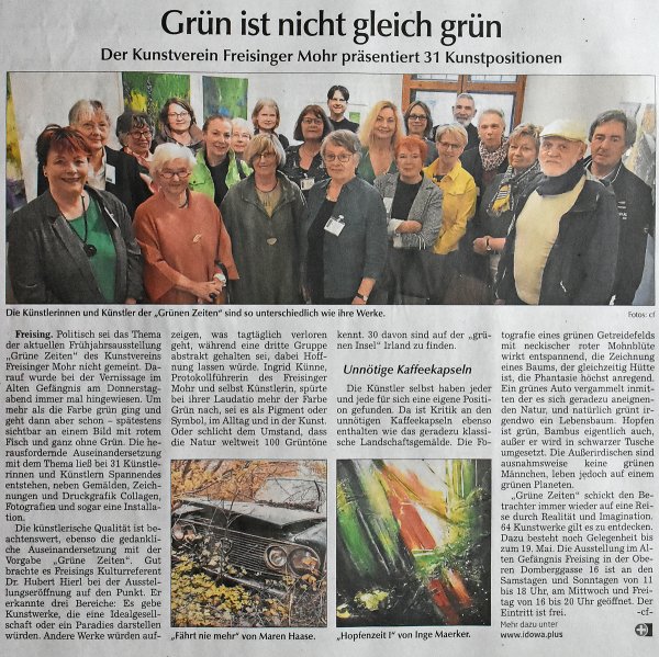 Moosburger Zeitung vom 11. Mai 2019