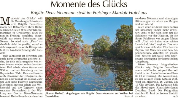 Moosburger Zeitung vom 9. Januar 2019