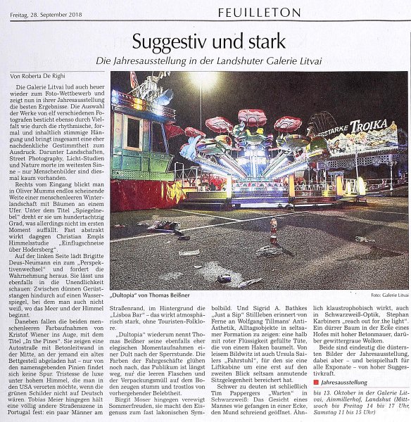 Landshuter Zeitung vom 28. September 2018