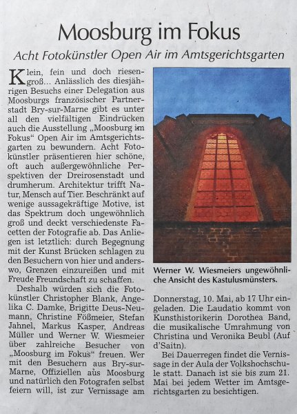 Moosburger Zeitung vom 3. Mai 2018