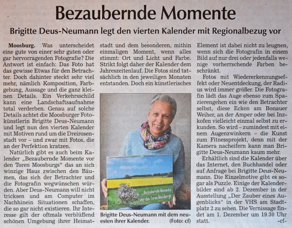 Moosburger Zeitung vom 17. November 2017