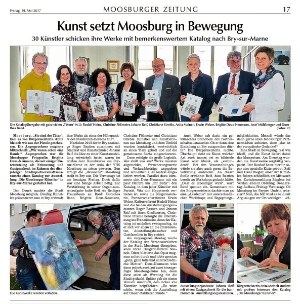 Moosburger Zeitung vom 19. Mai 2017
