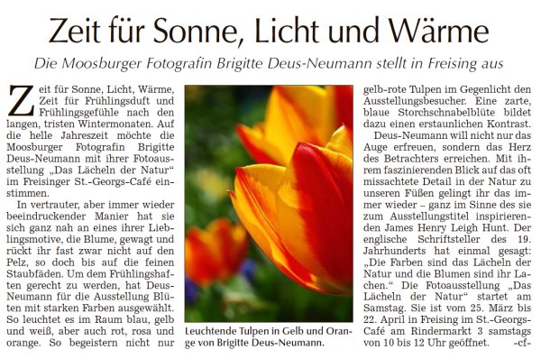Moosburger Zeitung vom 22. März 2017