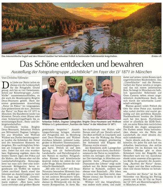 Moosburger Zeitung vom 23. September 2015