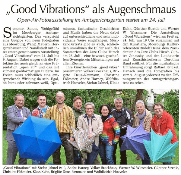 Moosburger Zeitung vom 15. Juli 2015
