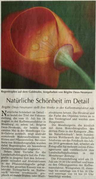 Moosburger Zeitung vom 6. Juli 2011